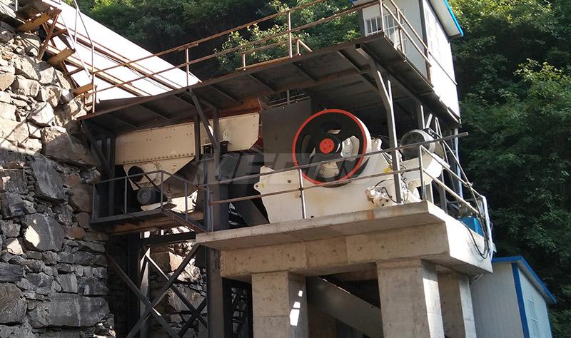 湖北十堰300t/H石灰石破碎生产线